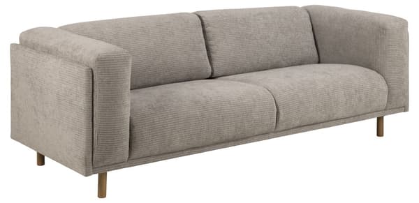 Maywood sofa 3 personers lysegrå.