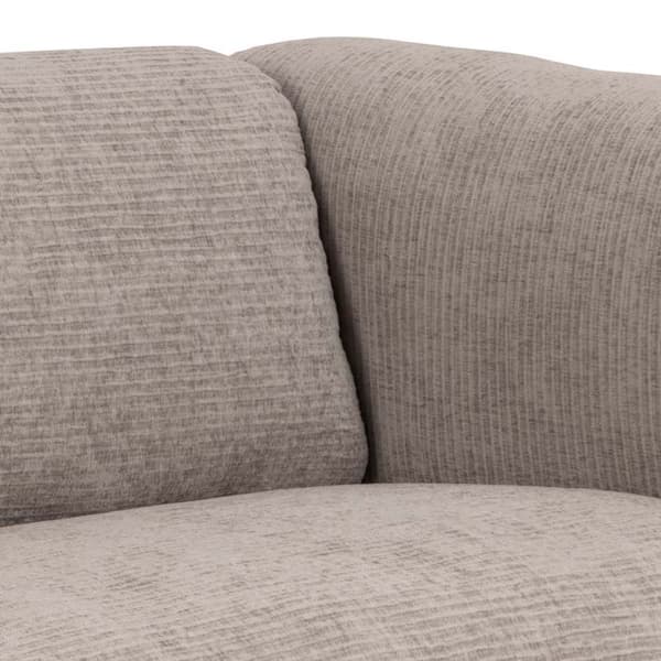 Maywood sofa 3 personers lysegrå.