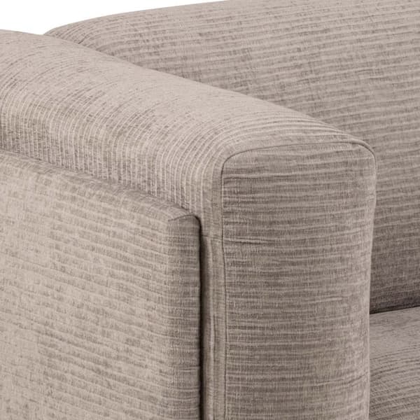 Maywood sofa 3 personers lysegrå.