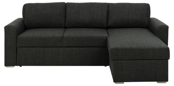 Flemingsburg sovesofa med chaiselong mørkegrå.
