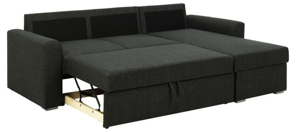Flemingsburg sovesofa med chaiselong mørkegrå.