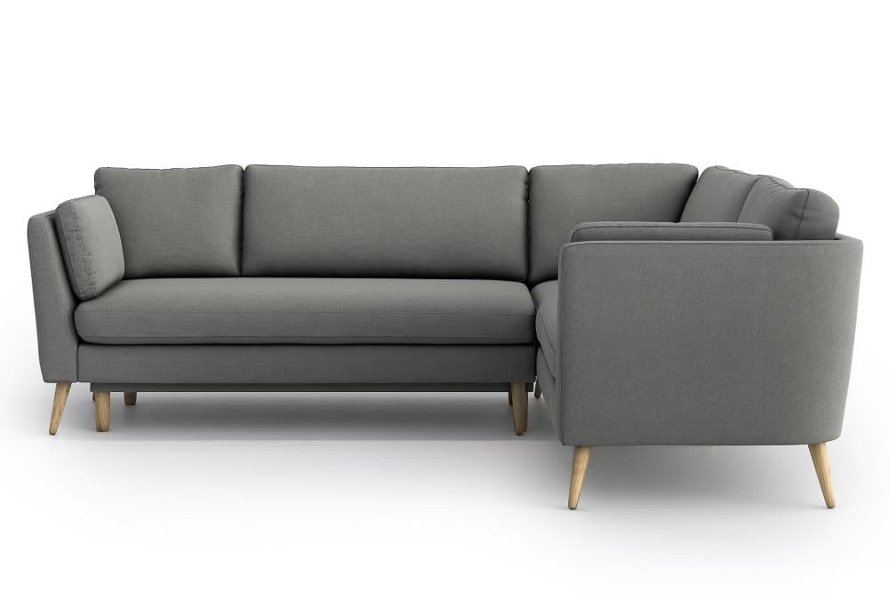 BOBBIE Bäddsoffa med Divan Grå