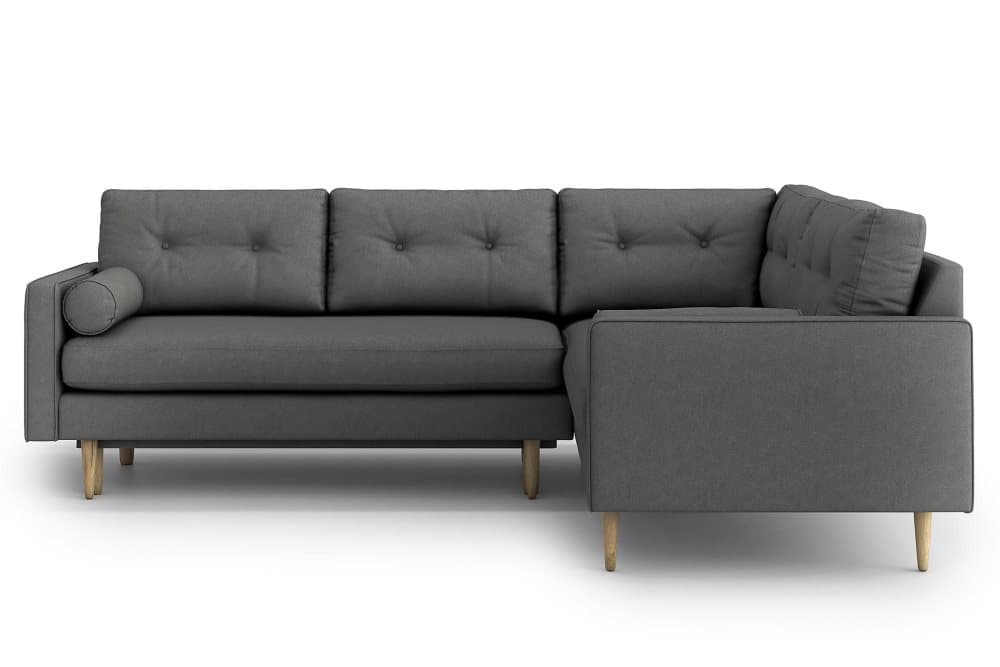 SHILOH Bäddsoffa med Divan Grå