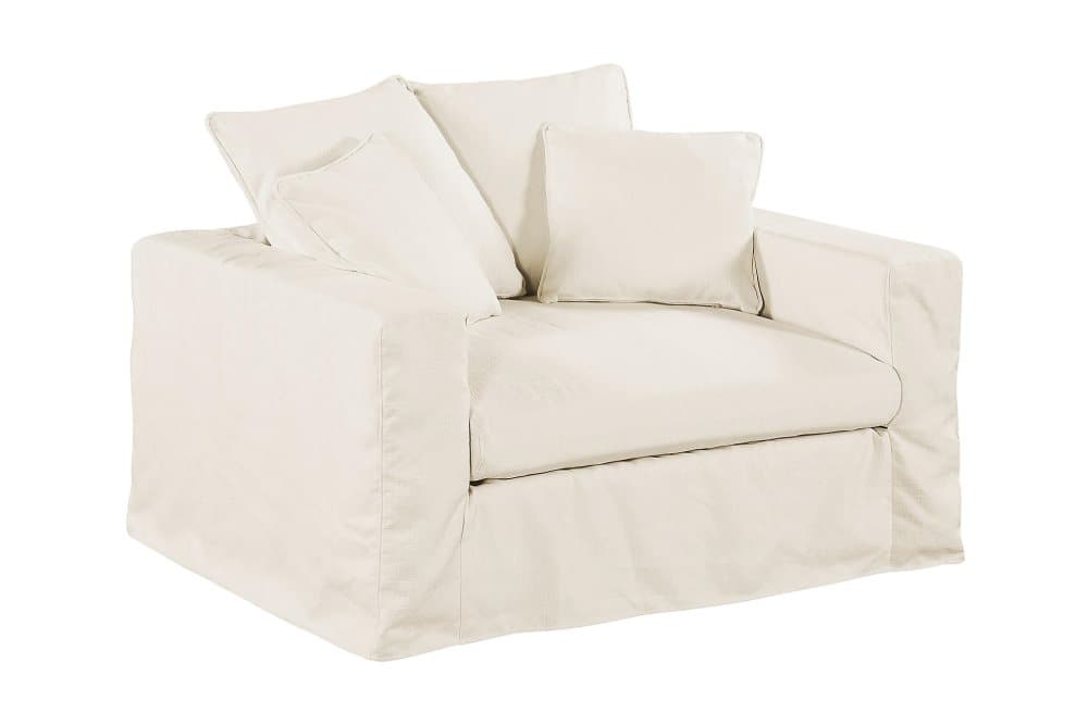 ADIS 2-sits Soffa Vit