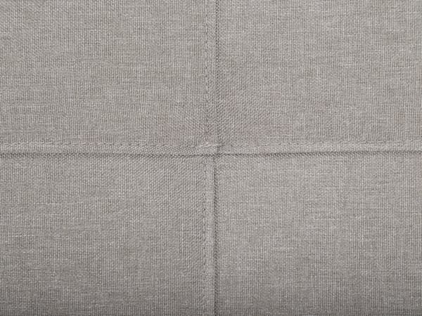 Sovesofa Lysegrå Stoff 2-seter Med puter Ekstra soveplass Skandinavisk stil Moderne