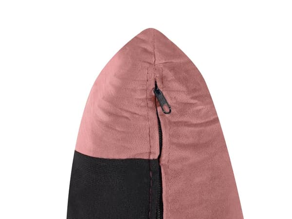 Sofa rosa fløyel 2-seters ryggpolstret sete metallgyldne ben Retro Glam