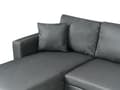 Miniatyrbilde 10 av 11: Hjørnesofa i Mørkegrått Stoff Polstret U-formet 5-seter med Oppbevaring