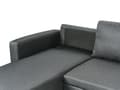 Miniatyrbilde 11 av 11: Hjørnesofa i Mørkegrått Stoff Polstret U-formet 5-seter med Oppbevaring