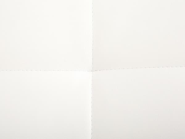 Hjørnesofa Hvit Kunstskinn Tuftet Moderne U-formet Modulær 6-seter med fotskammel og sjeselonger