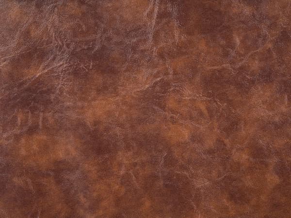 Chesterfield Sofa Brun Imitert Skinn Svarte Ben 3-seter Bredt Tykt Polstret Knapptuftet Venetiansk Barokkstil Stueinnredning