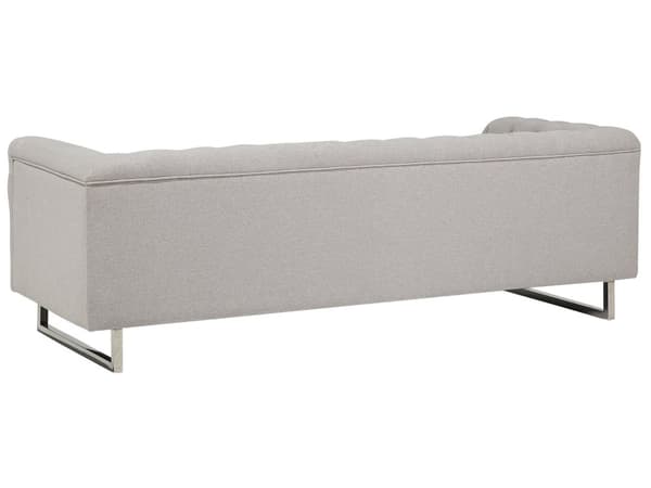 5-seters Chesterfield Sofasett Beige Tuftet