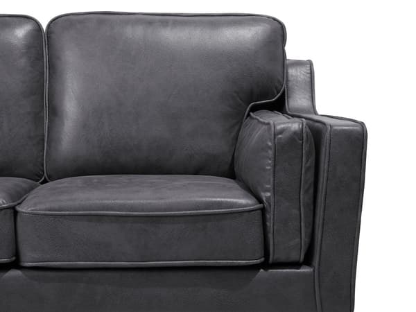 Sofa Grå 2-seter Fløyel Ben Eiketre Klassisk Stue fra midten av århundret