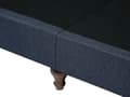 Miniatyrbilde 7 av 11: 3-seters sofa Mørkegrå Chesterfield-stil med lav rygg