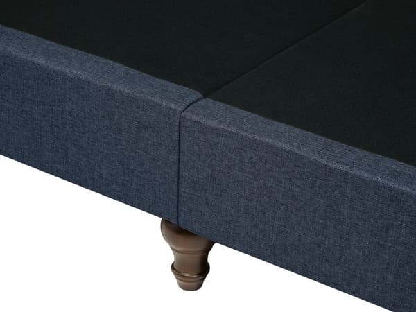 3-seters sofa Mørkegrå Chesterfield-stil med lav rygg