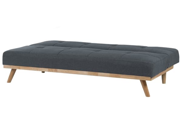 3-seters Sovesofa Mørkegrå Grå Tuftet Komfortabel Moderne Stue