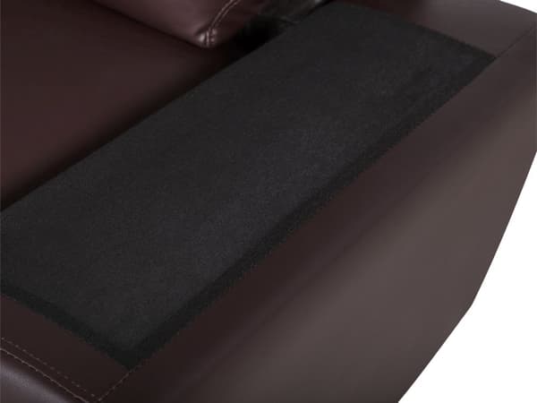 Sofa Brun 2-seter Stue Kunstskinn