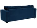 Miniatyrbilde 6 av 11: 3-seters Sofa Blå Styrearmer Pynteputer Retro