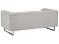 Miniatyrbilde 6 av 11: 2-seters Chesterfield-sofa Beige Elfenben Knapptuftede