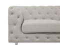 Miniatyrbilde 7 av 11: 2-seters Chesterfield-sofa Beige Elfenben Knapptuftede