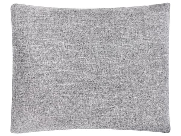 Sofa Grå Svart Stoff 4-seter Metallben 8 puter Moderne design Stue