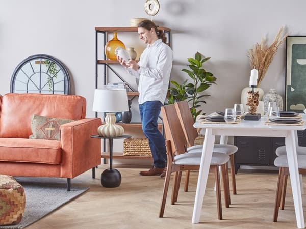 3-seters Sofa Gullbrunt Kunstskinn Retro Stue Aksentstol Svarte ben Skinnarm
