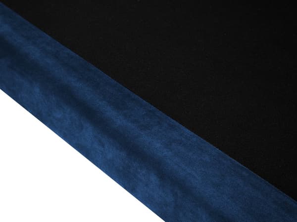 Sofa Blå 2-seter Fløyel Ben Eiketre Klassisk Stue fra midten av århundret