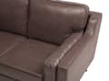 Miniatyrbilde 8 av 11: Sofa Brun 3-seter Fløyel Ben Eiketre Klassisk Stue fra midten av århundret