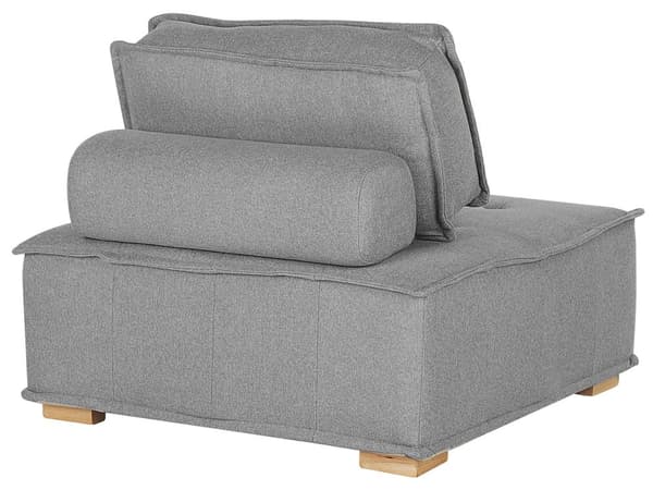 Sofasett Grå Polyester 300 x 200 cm Polstret 4-seters Modulær Skandinavisk Moderne