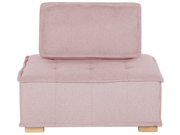 Sofasett Rosa Polyester 300 x 200 cm Polstret 4-seters Modulær Skandinavisk Moderne