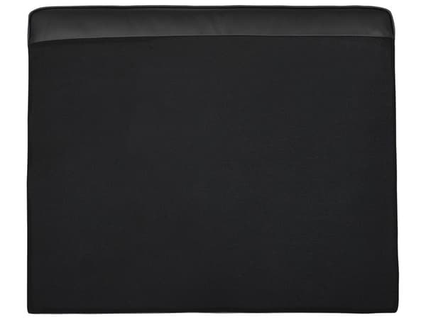 Sofa Svart Skinn med 3-seter Metallben Polstret Rygg Minimalistisk Moderne