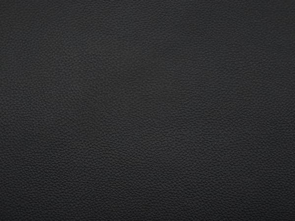 Sofa Svart Skinn med 3-seter Metallben Polstret Rygg Minimalistisk Moderne