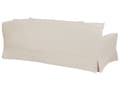 Miniatyrbilde 6 av 11: 3-seters sofa Beige Polyesterstoff Treben Avtakbart trekk Ryggputer med skumfyll Klassisk design Stue