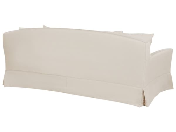 3-seters sofa Beige Polyesterstoff Treben Avtakbart trekk Ryggputer med skumfyll Klassisk design Stue