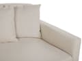 Miniatyrbilde 8 av 11: 3-seters sofa Beige Polyesterstoff Treben Avtakbart trekk Ryggputer med skumfyll Klassisk design Stue
