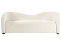 Miniatyrbilde 1 av 10: Sofa Hvit fløyel 3-seters buet form moderne design moderne stuemøbler