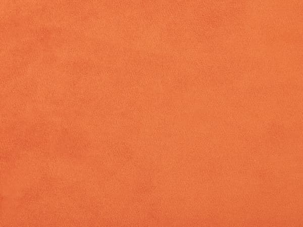 Sofa Orange Velour 3 Personers Moderne Buet Designsofa Retro Look Dyb Sofa til Stuen Indretning