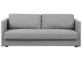 Miniatyrbilde 1 av 11: Sovesofa i Grått Stoff med 3 seter og Oppbevaringsrom Avtakbare Puter Moderne