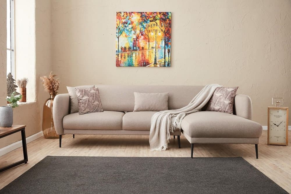 GIMLA Divanbäddsoffa 3-sits Beige