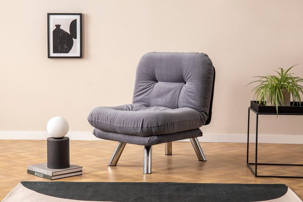 Sugarstown Bäddfåtölj 110x70 cm Grå