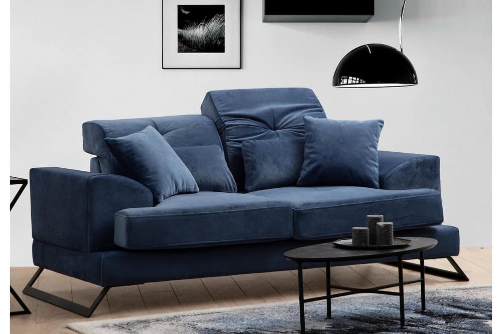 PEGG Soffa 2-sits Blå