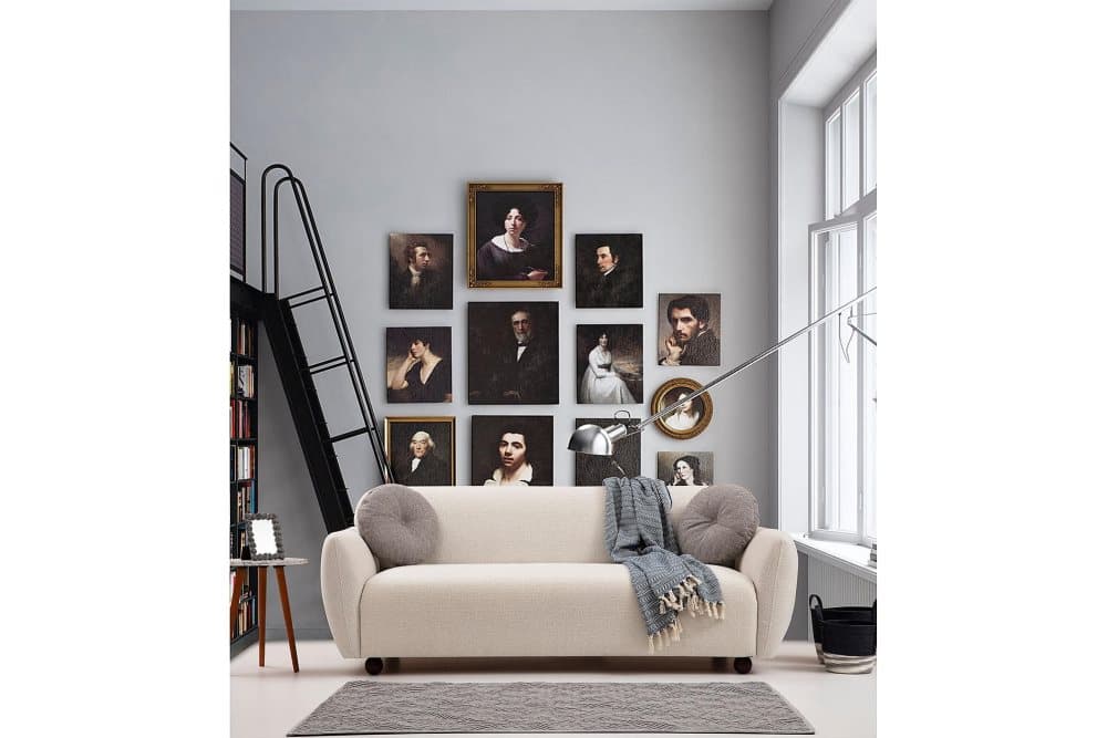 Snowdon Soffa 3-sits Vit