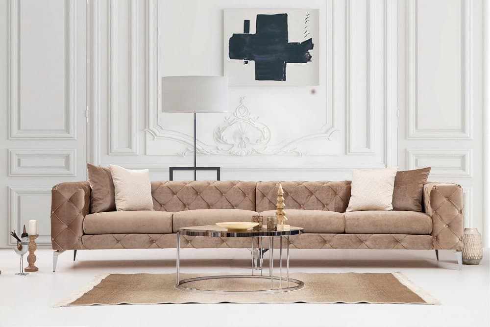 Leithfield Soffa 4-sits Beige