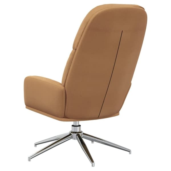 vidaXL Reclinerfåtölj taupe konstmocka