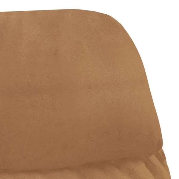 vidaXL Reclinerfåtölj taupe konstmocka