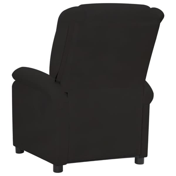 vidaXL Reclinerfåtölj svart sammet