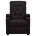 Miniatyrbild 3 av 10: vidaXL Elektrisk reclinerfåtölj svart konstläder