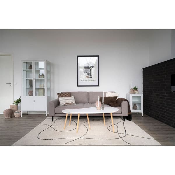 Lido sofa 3 seter 2 puter brun.