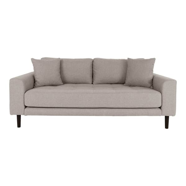Lido soffa 2,5 sits 2 kuddar brun.
