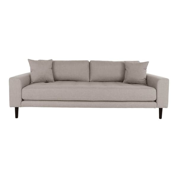 Lido sofa 3 personers 2 pyntepuder stone.