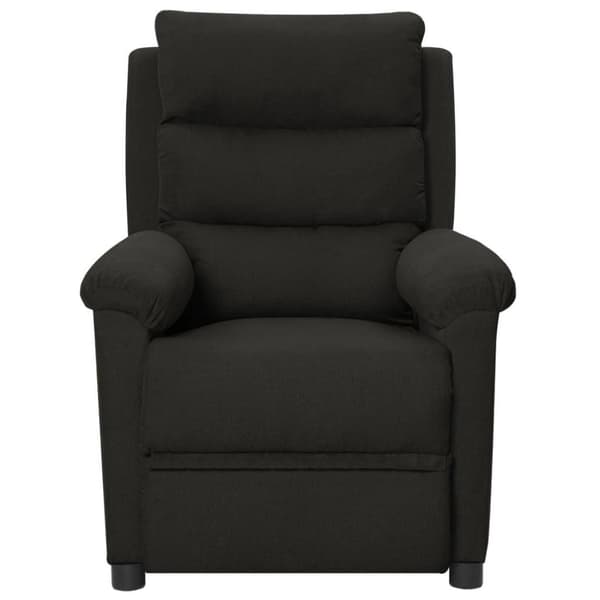 vidaXL Elektrisk reclinerfåtölj svart tyg